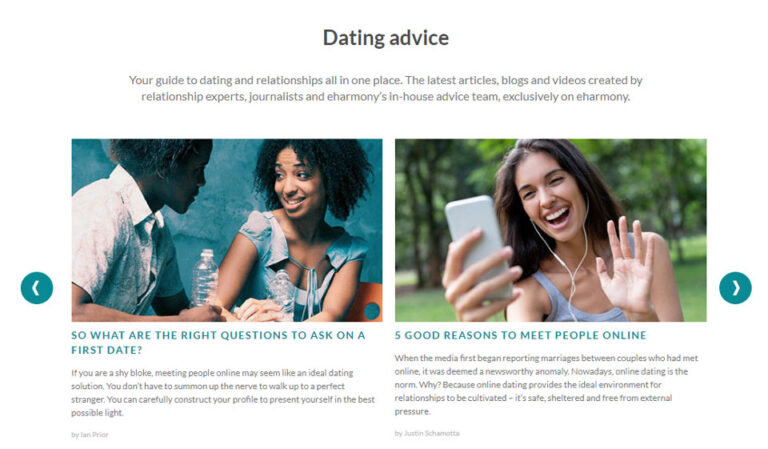 eHarmony Review: i pro ei contro della registrazione