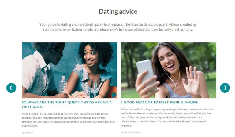 eHarmony Review: The Pros and Cons of Signing Up 3 112447428548241c43639e772f1b54e7