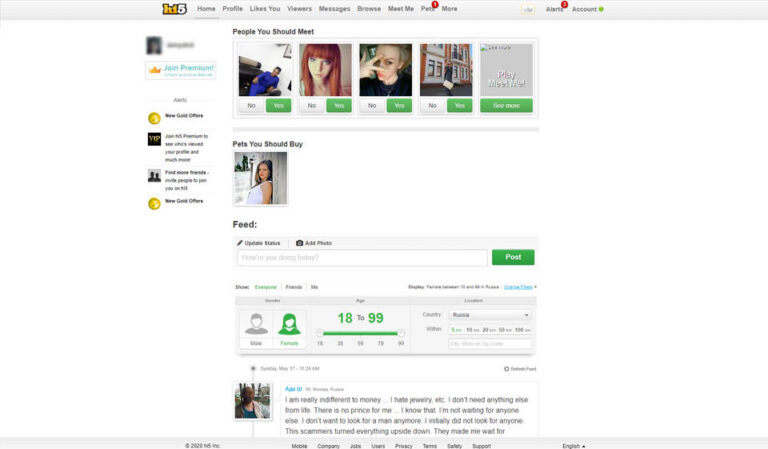 Hi5 Review: Un regard approfondi sur la plateforme de rencontres en ligne