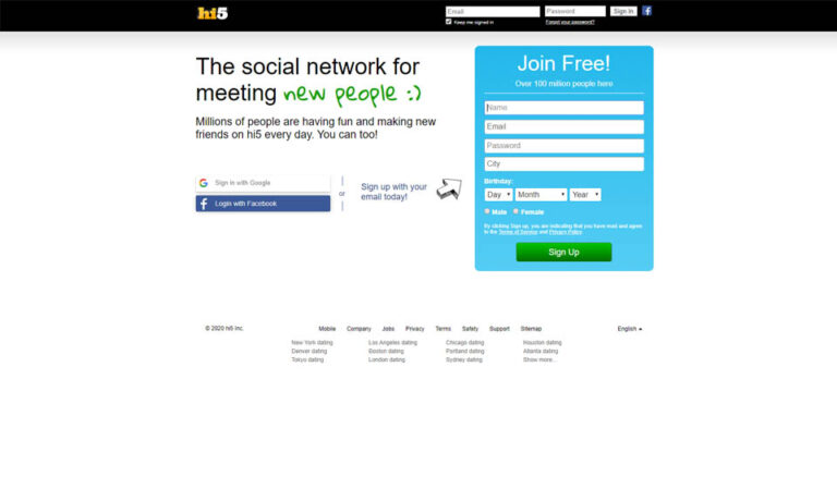 Revisão do Hi5: uma análise detalhada da plataforma de encontros on-line